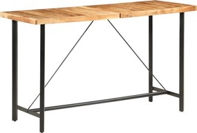 vidaXL tömör akácfa bárasztal 180 x 70 x 107 cm