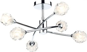 Dar Lighting SEATTLE SEA0650 Plafonlámpa 6x40W/G9 IP20