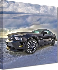 Képek 20x20 Ford Mustang a hóban Autó Klasszikus Made in Usa