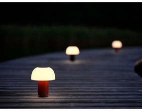 Narancssárga alumínium LED dimmelhető asztali lámpa (magasság 22 cm) Harvest – Zone