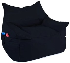 Relax fotel Castula (fekete). Akció -19%. 1087808