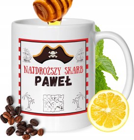 Bögre Pál Barát Férj Nyomtatott Ajándék Fehér 330ml