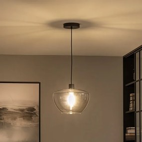 SEVENTIES függeszték kábellel E27/40W/230V füstszínű/szürke