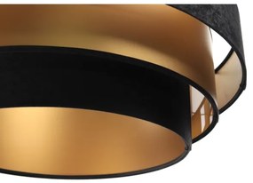 TRINITI lógcsillár 1xE27/60W/230V fekete/arany