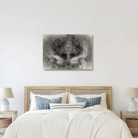 Kép - Az élet fája (üvegen) (70x50 cm)