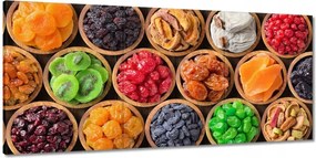 Képek 210x100 Aszalt gyümölcsök tálakban