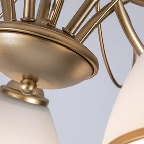 Brilagi - Felületre szerelt csillár FRED 5xE27/60W/230V átm. 59 cm arany