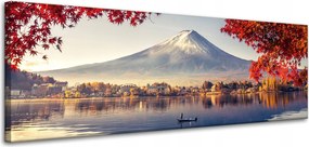 Vászonkép Gyönyörű Tájkép Hegy Természet 120x40 cm