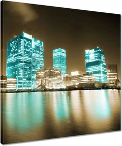 Vászonkép 50x50 Lila orchidea