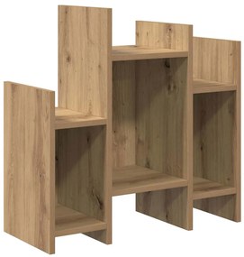 Oldalsó szekrény kézműves tölgy 60 x 26 x 60 cm Faanyag