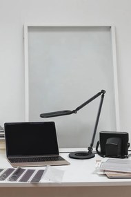 KAJA K-BL1221 CZARNY ALETTE Fekete Színű Asztali Lámpa 10W LED 910Lm 3000-6000K IP20