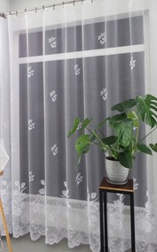 Mg Függöny 623/935 Fehér 110x230cm Kupon