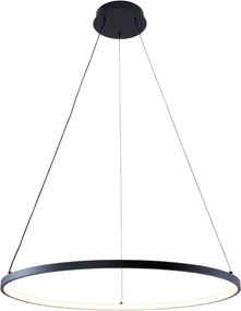 ZUMA LINE 2023201-BK60 BRENO Modern Led Függesztett Lámpa Fekete LED IP20