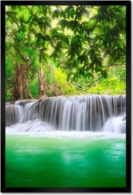 Poszterek keretben 40x60 Tájkép vízesés
