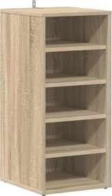 vidaXL sonoma tölgy színű szerelt fa cipősszekrény 31,5 x 35 x 70 cm