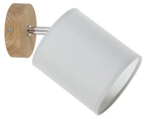 Spot-Light Spot-Light 56745174 - Fali spotlámpa APRILLIA 1xE27/25W/230V tölgy szürke SP0847