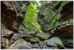 Poszterek 185x125 Hegyek Kövek Sziklák