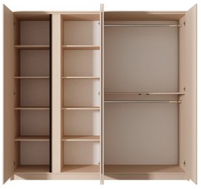 Ruhásszekrény Danton 220 (tükörrel) (bézs). 1071333