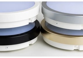 Brilagi - LED Fürdőszobai mennyezeti lámpa PERA LED/18W/230V átm. 22 cm IP65 fekete