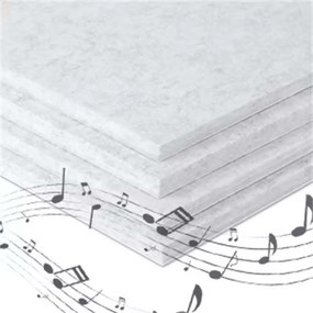 Bilnora extra sűrű félkör alakú akusztikai panel 0,9cm vastag 30*30 cm - 16 fekete , 30x30x0,9cm