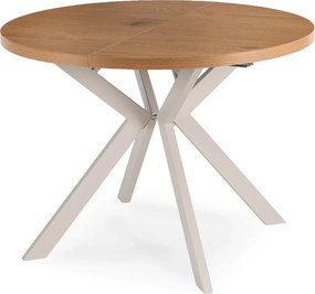 Modern bővíthető étkezőasztal LUKAS 100–250 cm tölgy kasmír