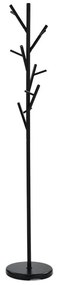 Fekete fém állófogas, 170 cm magas