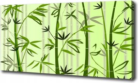 Fotótapéta nagy canvas falikép Bambusz 100x70 cm