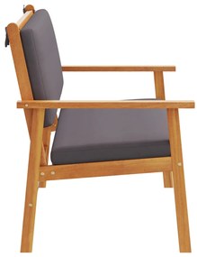 Kerti pad párnákkal Tömör akácfából