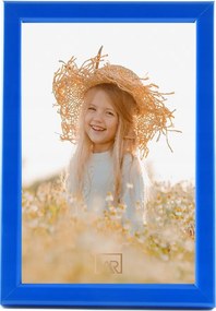 Keskeny A4-es képkeret 21x29.7 kék