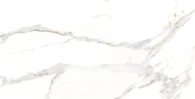 Mexen Agata Fehér mázas porcelán G1, padló- és falicsempe 120 x 60 cm, fényes - TL144-120-060-00