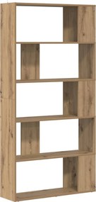 vidaXL Könyvespolc Artisan tölgy 80 x 24 x 159 cm Faanyag