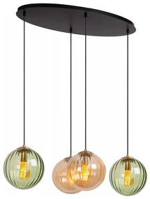 Lucide 45493/04/33 - Csillár zsinóron MONSARAZ 4xE27/40W/230V