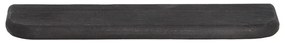 Fekete mangófa fali polc 50 cm Tarontu – Light &amp; Living