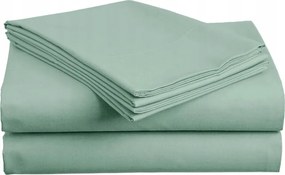 Pamut lepedő menta 140x240 cm