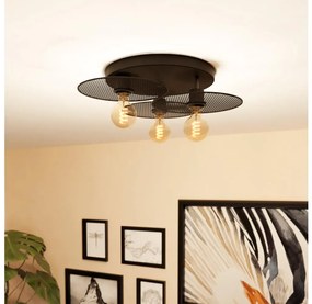 Eglo 43728 - Mennyezeti lámpa IKESTON 3xE27/40W/230V