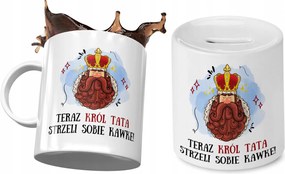 Apának Bögre Ajándék persely szett fényképes nyomtatással