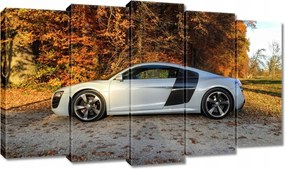 Vászonkép 100x60 Fehér Audi Tt