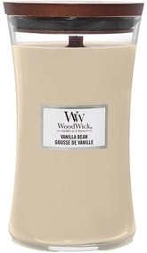 WoodWick Illatosító gyertya nagy váza VanillaBean, 609 g