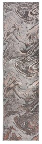 Szürke-bézs futószőnyeg 60x230 cm Marbled – Flair Rugs