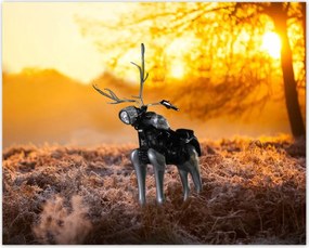Poszterek 50x40 Chopper az erdőn