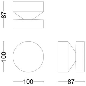 Philips - LED Kültéri fali lámpa LAVEN LED/6W/230V 2700K IP44