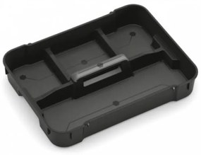 ScubaBox tálca M-L méretekhez, fekete 45x34,5x7,5cm