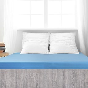 4Home Mako jersey lepedő kék, 180 x 200 cm