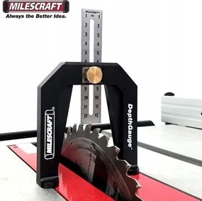 Mélységmérő fűrész, maró magasságmérő Mil