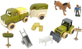 Farm traktor mezőgazdaság