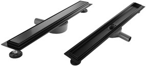 Lineáris lefolyó REA Neox pro Black 90