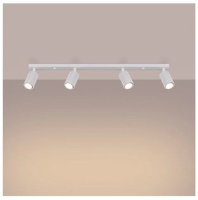 Fehér spotlámpa 6,5x81 cm Gleam – Sollux