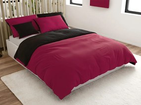 MONOCHROMATIC bordó pamut ágyneműhuzat Ágyneműhuzat mérete: 70 x 90 cm | 140 x 200 cm