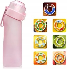 Ízesített 650 ml-es vizes palack 7 kapszulával Cukor- és kalóriamentes