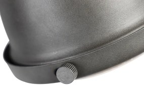 Ipari reflektor fém és fa kombinációban, dönthető, 3-lámpás - Emado